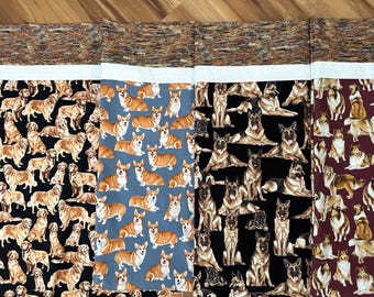 I sleep with Dogs pillowcases 21” x 27” standard pillows