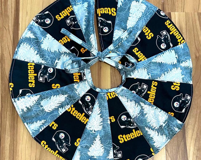My team my town mini table tree skirt 6” from center, 15” across