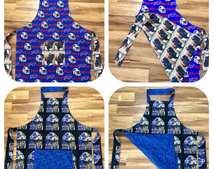 Reversible Apron: Fall Festivities, Game Day, Kitchen Help
