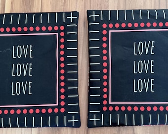 Be Mine Valentine 14 inch pillow (pillow form  included)