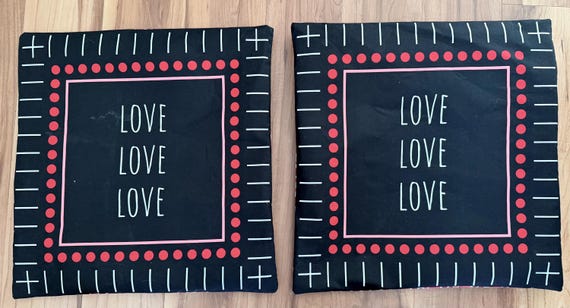 Be Mine Valentine 14 inch pillow (pillow form  included)