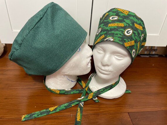 Surgical / Scrub cap 2 different themed / unisex / reversible