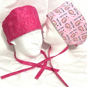 Baby catcher Surgical / Scrub cap  OBGYN themed / unisex / reversible