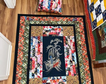 My Koi pond quilt 61” x 72”