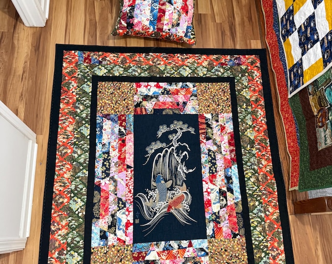 My Koi pond quilt 61” x 72”