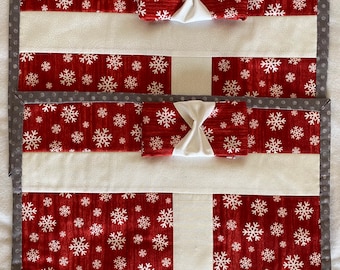 placemats winter design. Set of 2