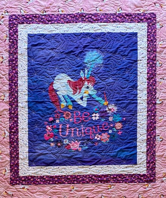 Be Unique Unicorn quilt