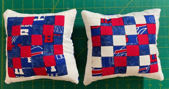 Large fan pincushions 6 1/2” x 61/2”