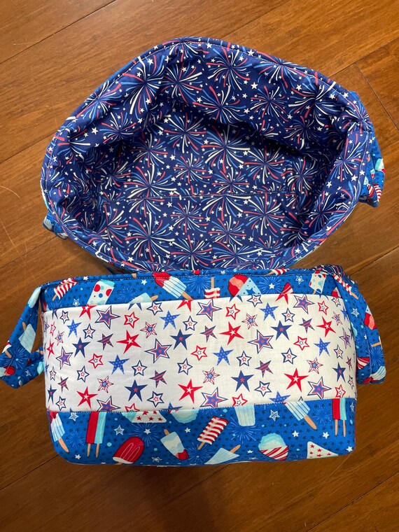Gift baskets for toys, chips, pretzels, breads or partying!! fabric baskets 11” x 7” x7” for all those little needs