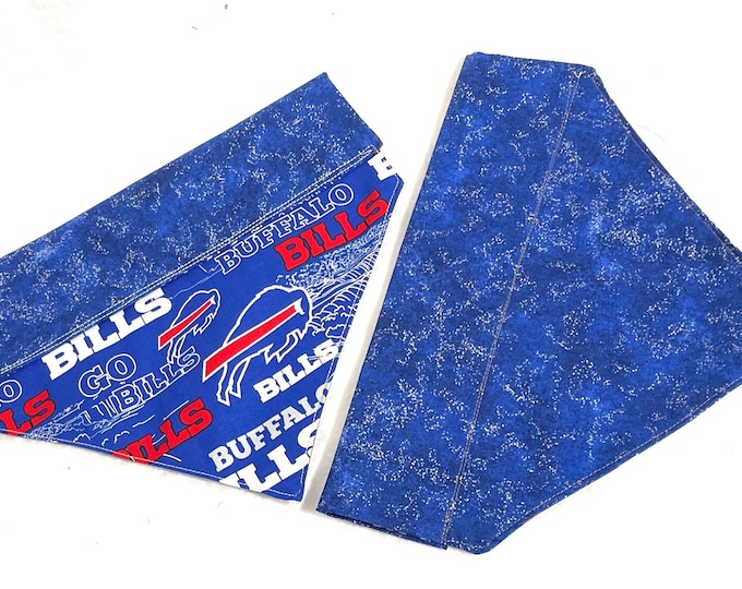 Dog bandanna fits over collar so cute… sizes vary