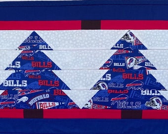 Buffalo themed table runner. 13 by 46. Reversible