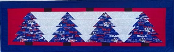 Buffalo themed table runner. 13 by 46. Reversible