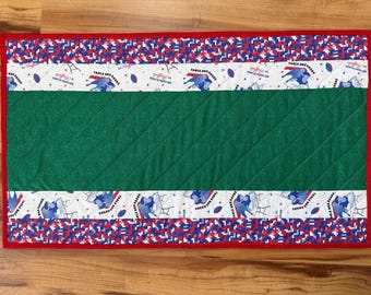 Buffalo themed table runner. 20” x 35” Reversible