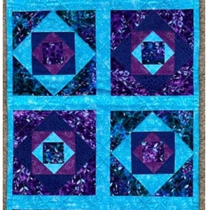 Reversible table runner. 27” by 13”.
