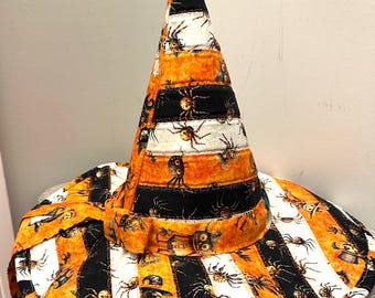 Witch Hat Cute but scary homemade adult size/// last one!