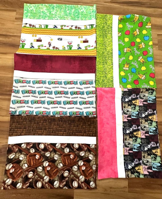 Games people play and floral pillowcases 20” x 30” standard pillows