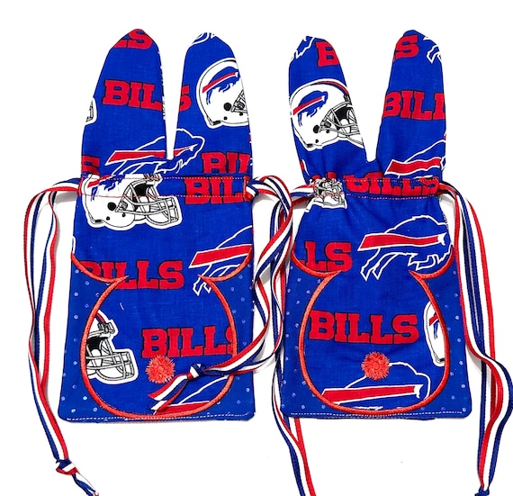 My team Easter Bunny small Bags / Pocket measures 5” x 6”/ flags or helmets