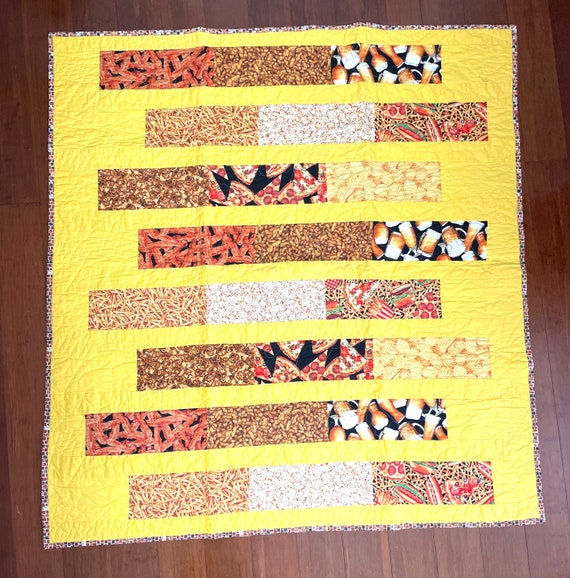 These are a few of my favorite things! 56” x 58” custom homemade quilt