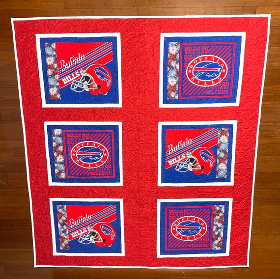Home town teams HOMEMADE custom quilt 67” x 73” another one of a kind and 2 / 16” x 16” pillows