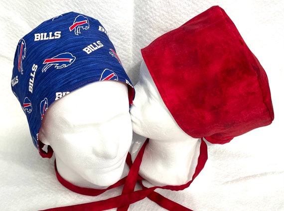 Surgical / Scrub cap fabric / unisex / buffaloes/ reversible