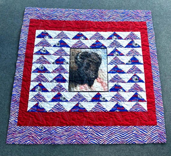Buffalo stance HOMEMADE custom quilt 62” x 64” / ONLY ONE