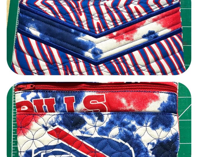 Clutch bags for game day, wedding, gifts or gift cards! Makes a great wallet 5 1/2” x 9 and 5” x 7”