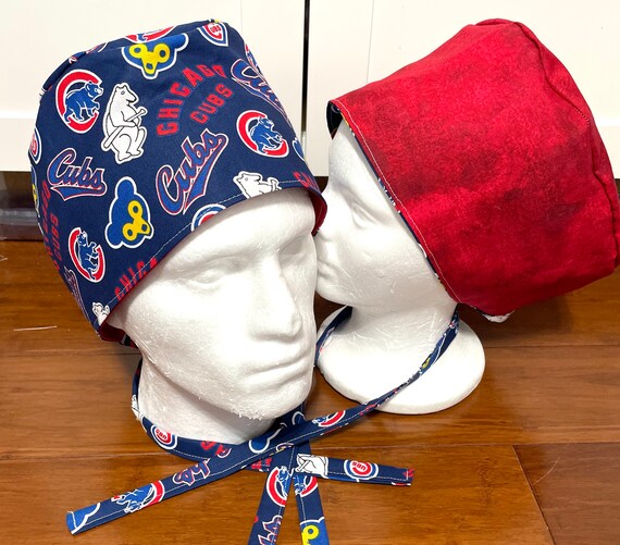 Surgical / Scrub cap 2 different themed / unisex / reversible