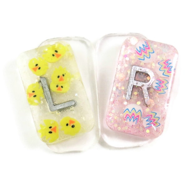 Easter Eggs Chicks Xray Markers with Radhesive™ Strips, Rad Tech Glitter Radiology Markers, X-Ray Tech Student Markers, XRay Technologist