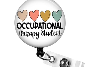 Occupational Therapy Student Badge Reel, Unique Gifts for OT Students, Graduation Gift for Aspiring OT Therapists, OT Thank You Gifts