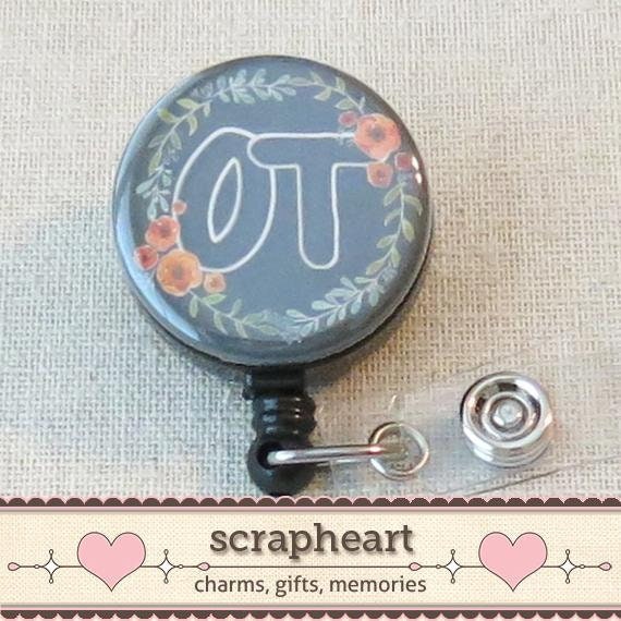 Occupational Therapist Badge Reel, OT Occupational Therapist Graduati…