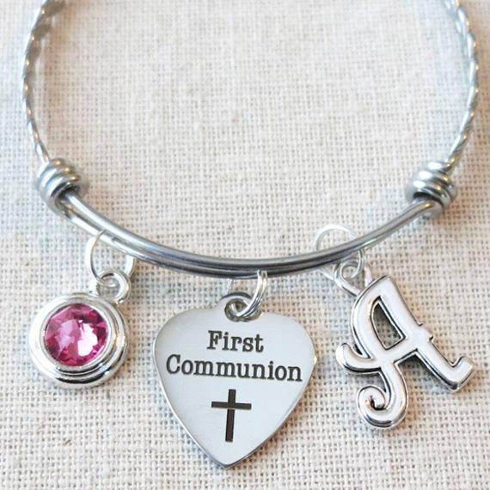 Little Girl's FIRST COMMUNION Bracelet Girls First 1st Etsy