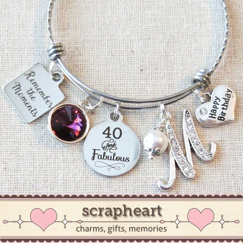 40th BIRTHDAY Gift for Her Milestone Birthday Gifts for - Etsy