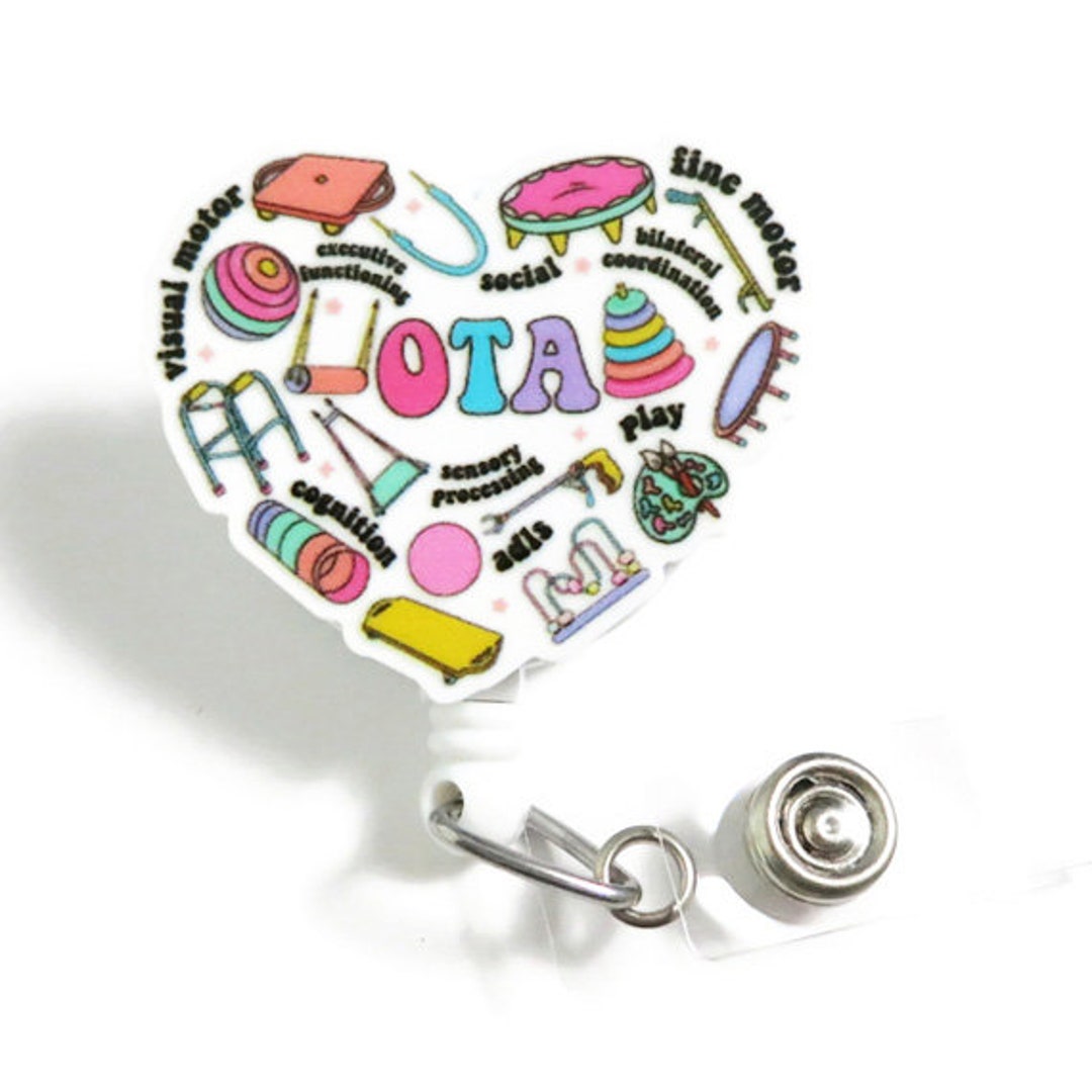 Occupational Therapy Badge Reel – roocharms