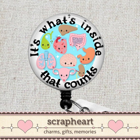 Badge Reels Cute Organ Donation