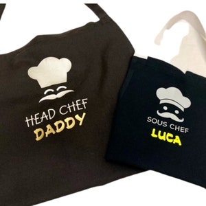 Personalised Aprons for both Adults and Children