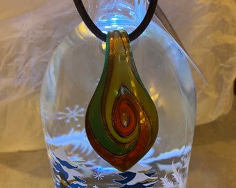 Glass Pendant Necklace 5