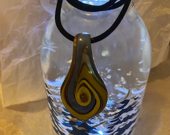 Glass Pendant Necklace 3