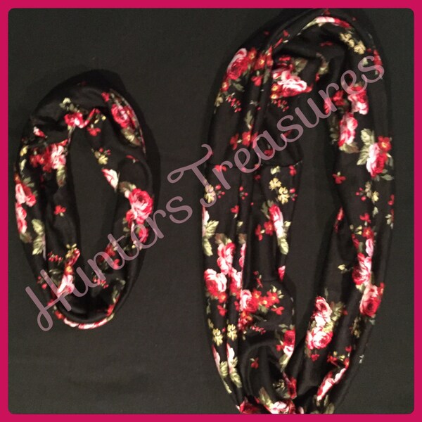 Classic Infinity Scarf in Your Choice of Print! Sized for the Whole Family with Lengths for Baby, Toddler, Child, Tween and Adult!