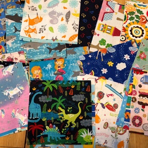 ABC I Spy Precut 6&quot; Fabric Squares