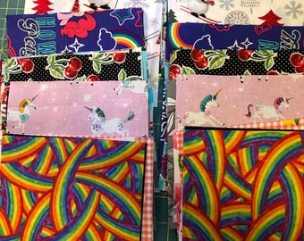 ABC I Spy Matching Precut 6” Fabric Squares