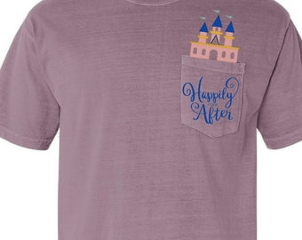 Happily Ever After Comfort Colors Pocket Tee