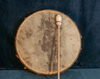 Shaman drum 32m 12,5" roe deer hide