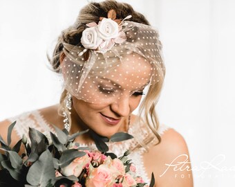 M6 Bridal Veil Wedding Hairstyles Boho Bridal Hairstyles Etsy