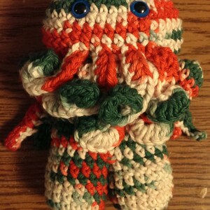 Christmas cthulhu plush handmade