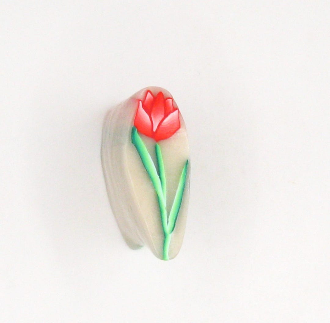 Polymer Clay Tulip Cane Polymer Clay Flower Cane Etsy