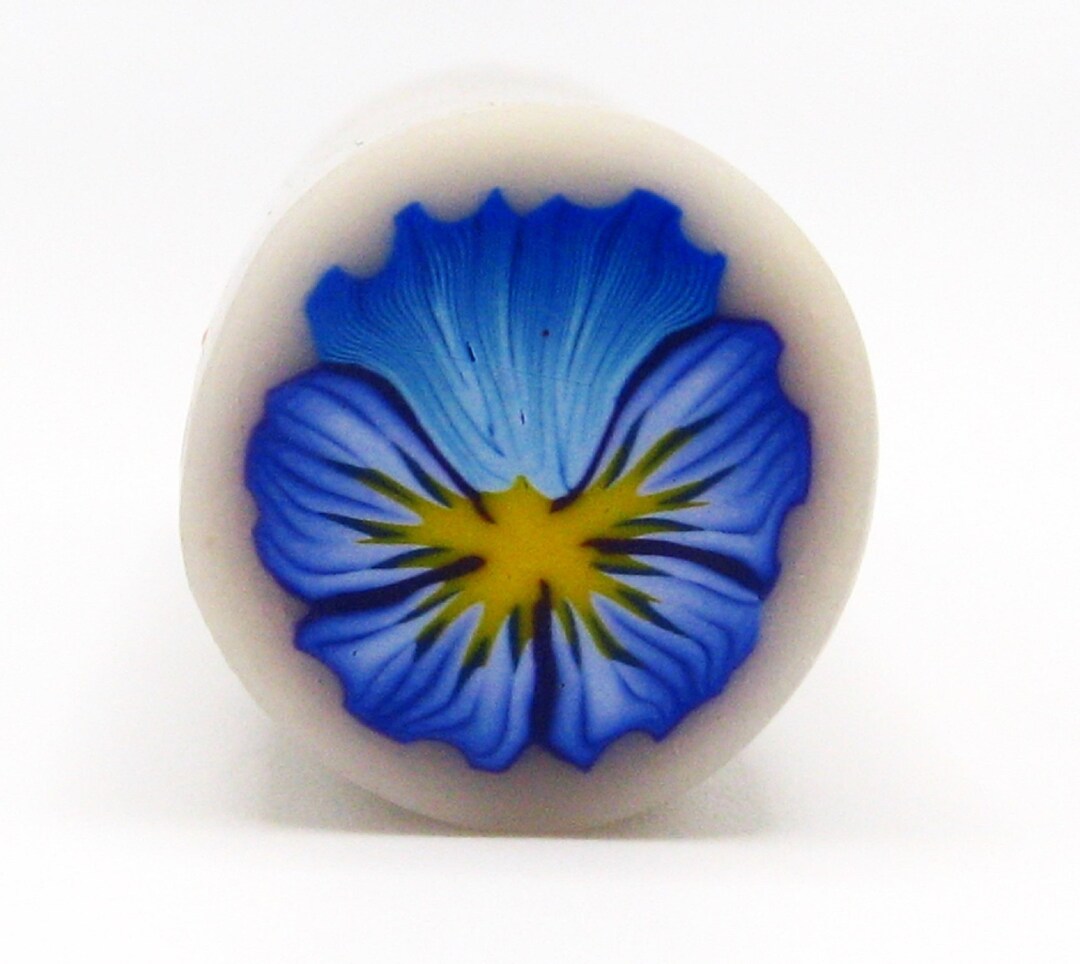 Polymer Clay Pansy Cane Polymer Clay Cane Etsy