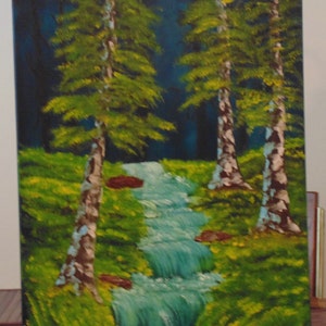 Trees by the Stream