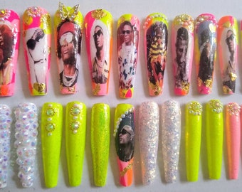 Wizkid Starboy Press on Nails- Ready to ship