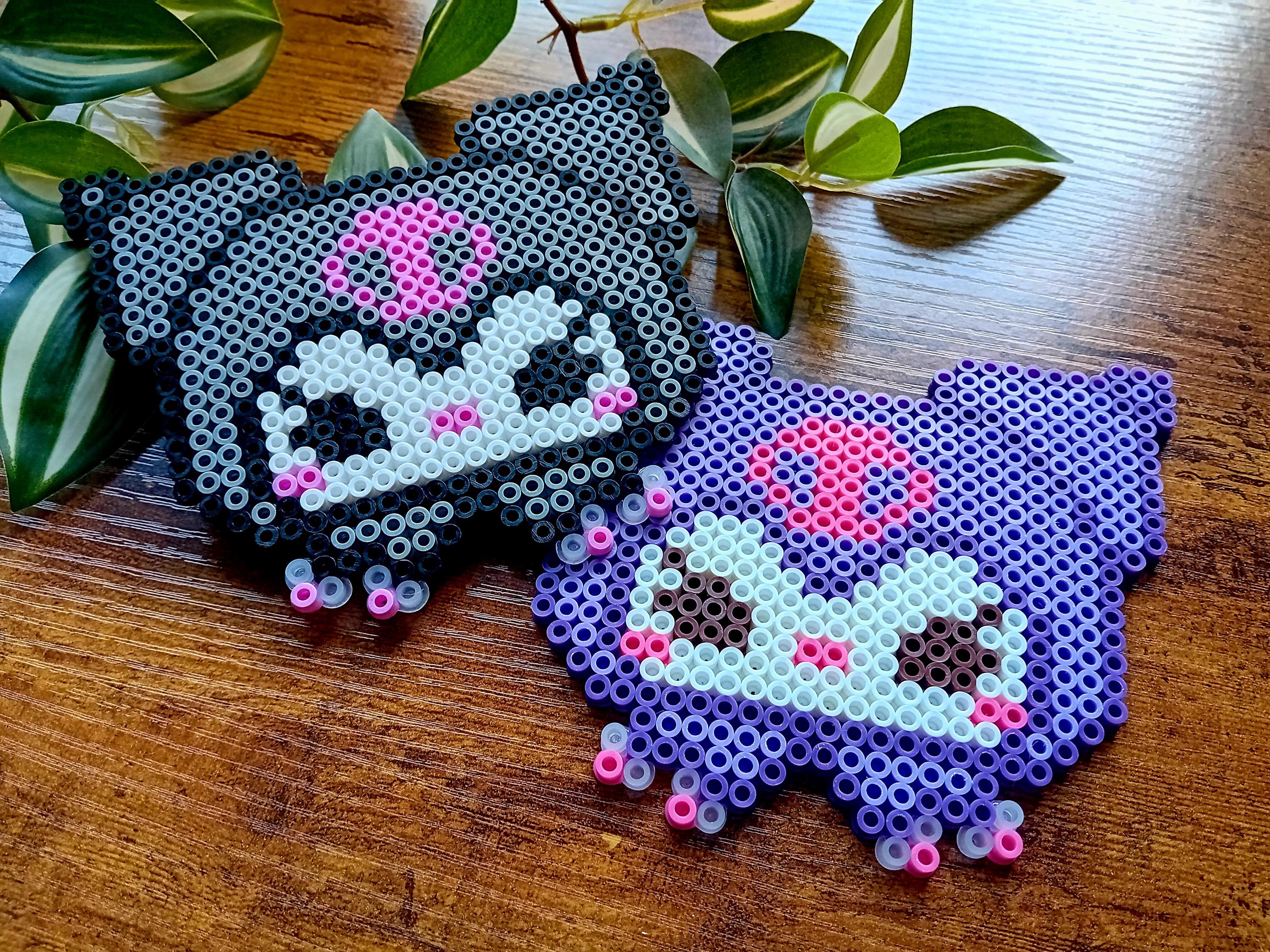 Purple Hama Beads Sweden