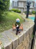 Bernie Sanders Crochet Doll (7.5”) with a bench (pictured) made of organic cotton yarn, Fast Shipping and USA Seller 